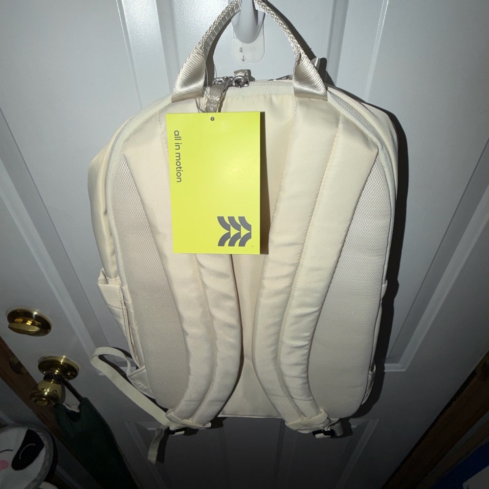 Target Cream Polyester Backpack - Picture 7 of 7